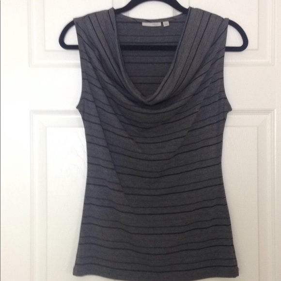 Halogen Tops - Halogen cowl neck sleeveless top